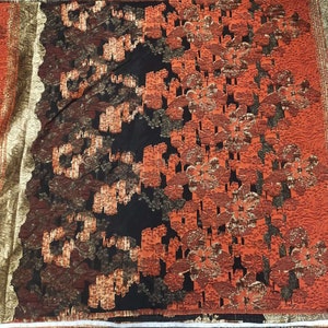 Orange Gold fabric