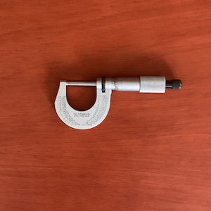 Vintage Starrett Micrometer Caliper