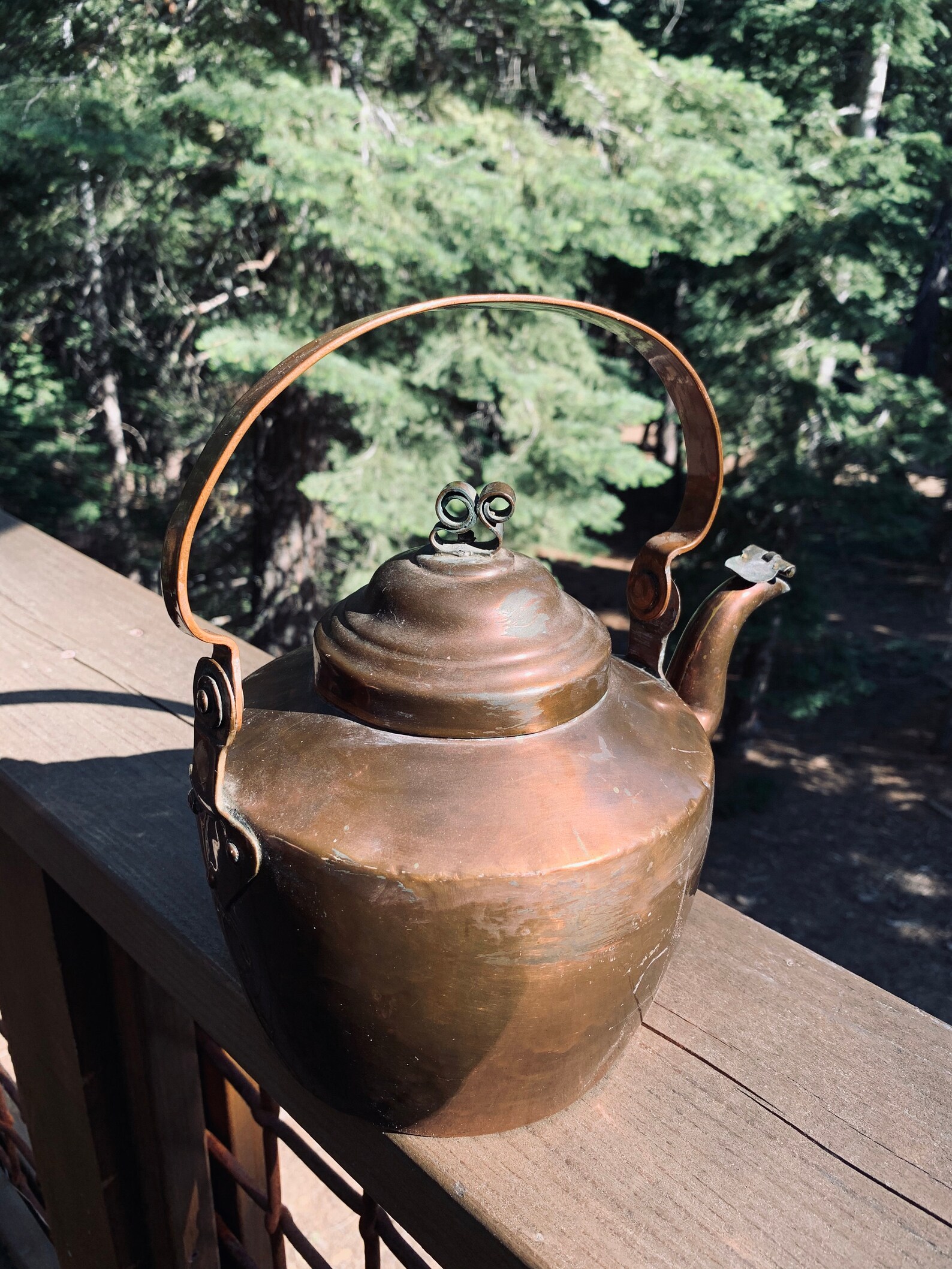 18th Century Swedish Copper Tea Pot Etsy