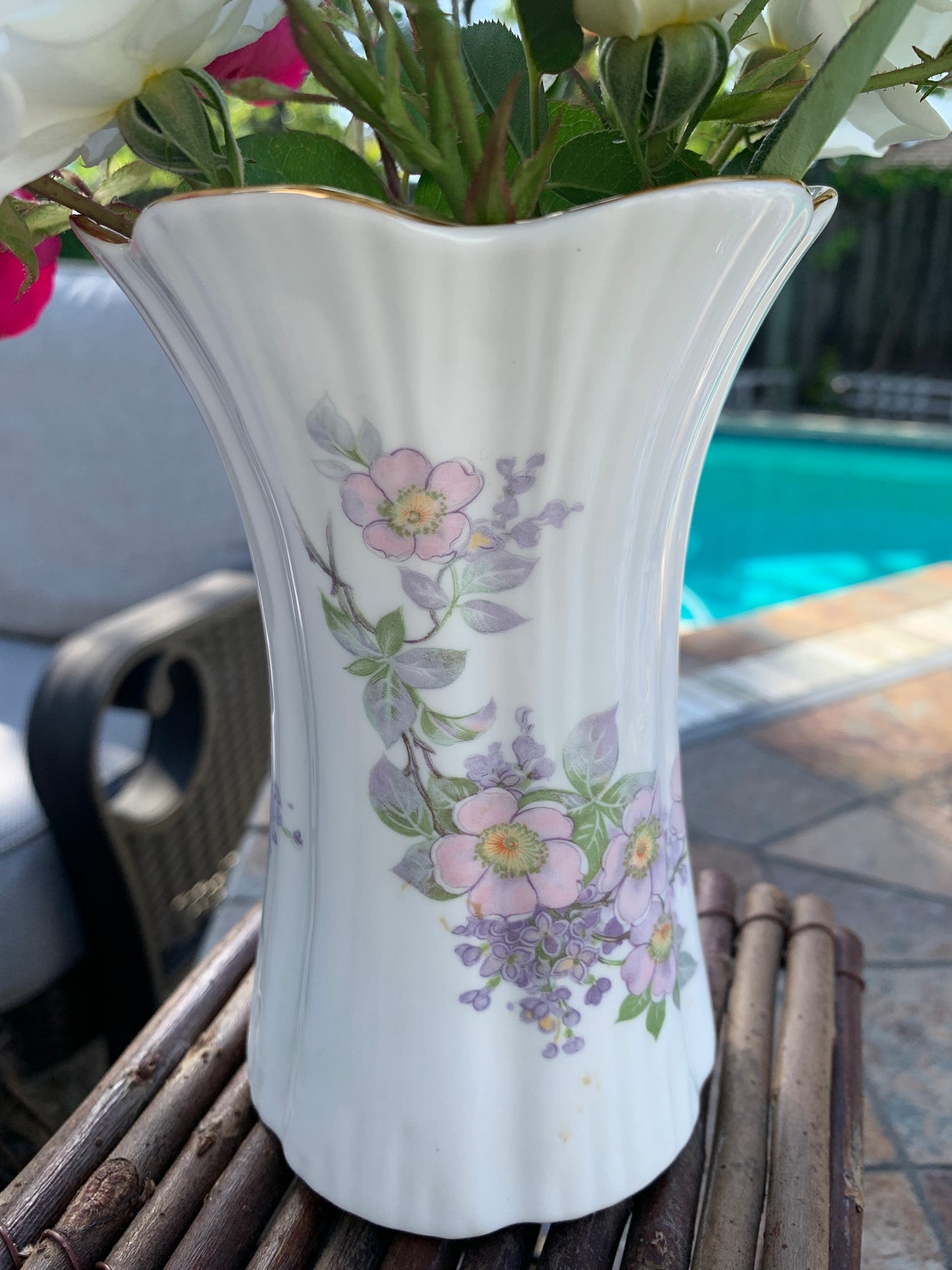 Vintage Irish Vase Royal Tara Irish Blossom Vase Rare Etsy