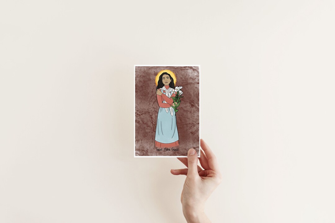 Saint Maria Goretti, Religious Art, Catholic Saint, Confirmation Gift ...