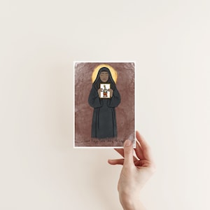 Saint Rafqa, religious art, Catholic saint, confirmation gift, Catholic print, Catholic gift for home, Catholic home decor, Catholic image