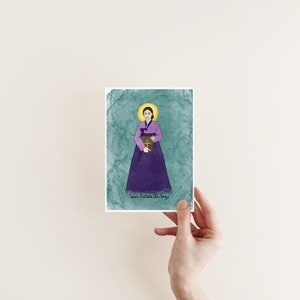 Saint Barbara Ch&#39;oe Yong-i, religious art, Catholic saint, confirmation gift, Catholic print, Catholic gift for home, Catholic home decor