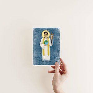 Saint Francis Xavier, religious art, Catholic saint, confirmation gift, Catholic print, Catholic gift for home, Catholic home decor