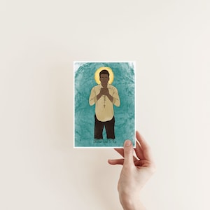 Blessed Peter To Rot, religious art, Catholic saint, confirmation gift, catholic print, catholic christmas gift for godparent, godchild gift