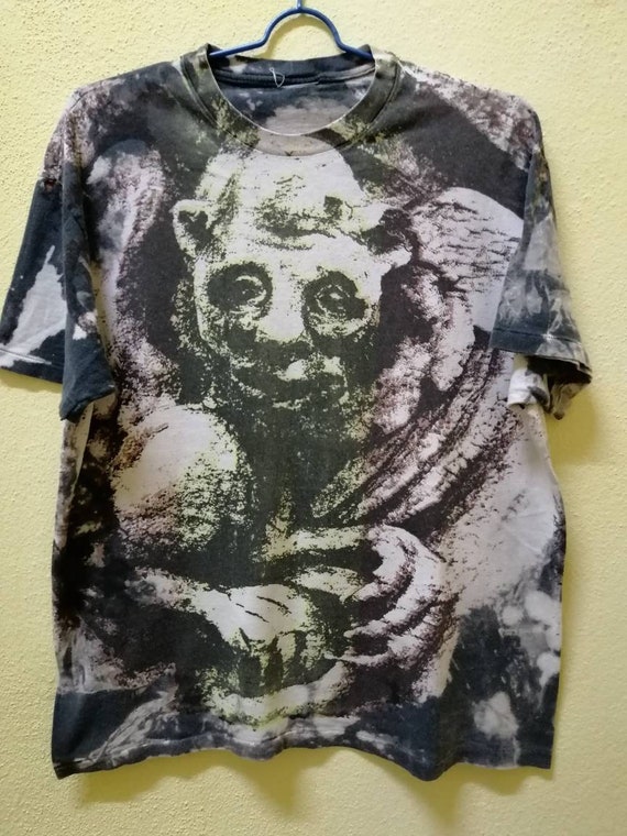 Vintage Mosquitohead Monsters Acidwash T Shirt Rar