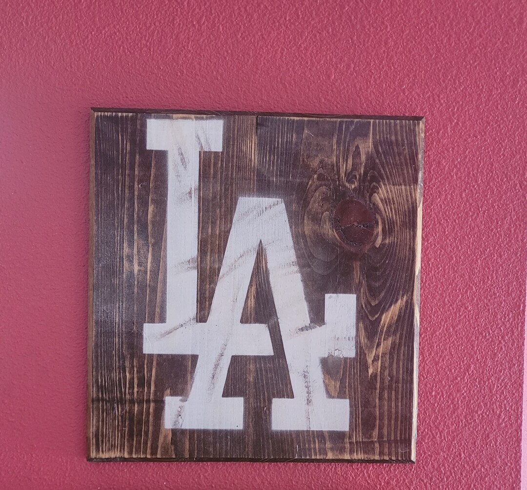Vintage Style LA Sign, Home Decor, Sports Sign, Man Cave Gift - Etsy