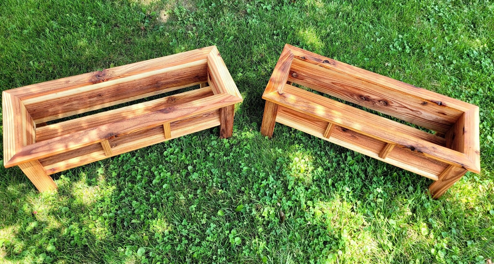 Raised Flower Box Raised Garden Box Spring Decor Garden - Etsy