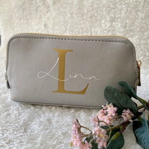 Personalized cosmetic bag || Beauty case with name || Easter gifts