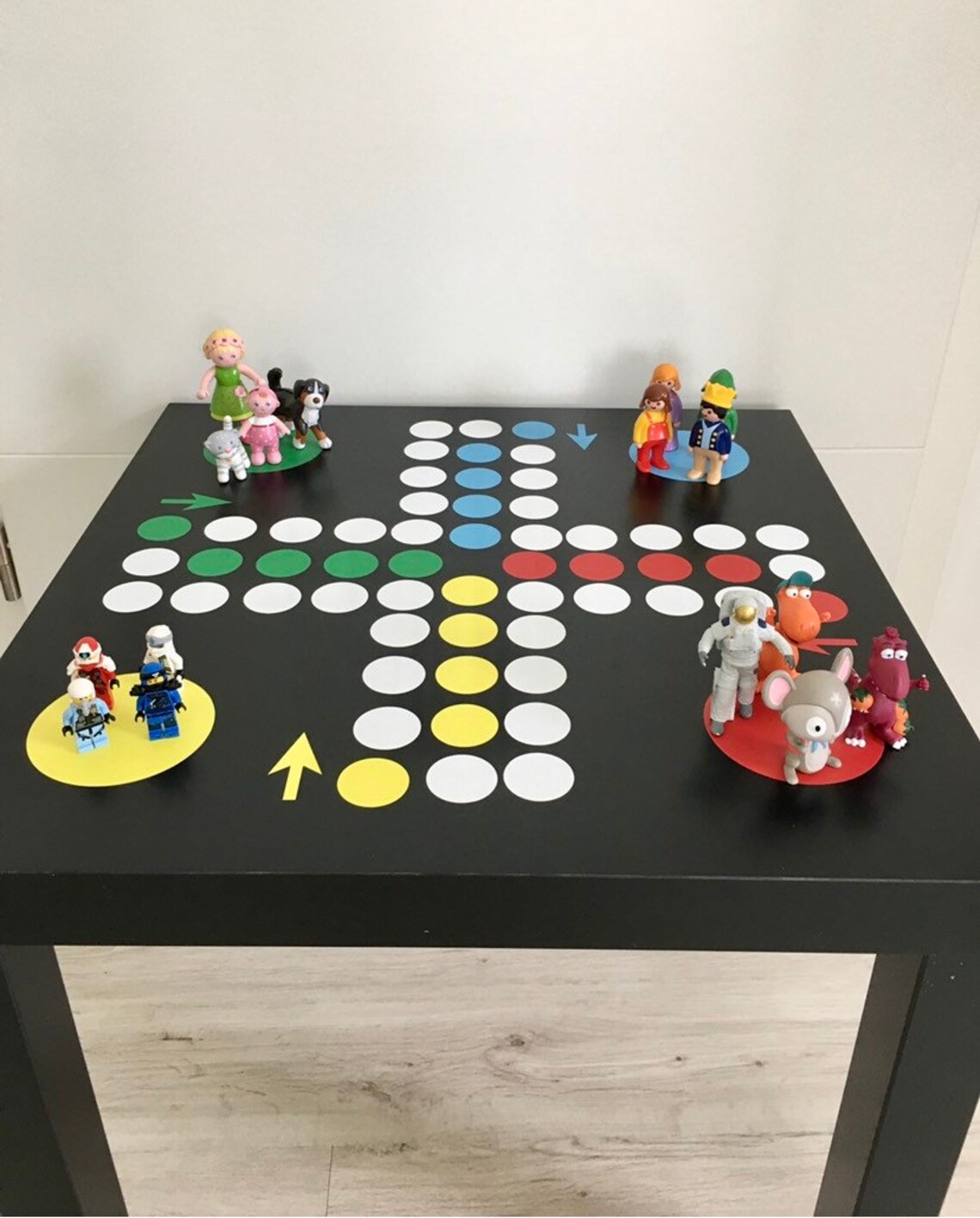 Aufkleber für Mensch ärgere dich nicht Tisch | Etsy