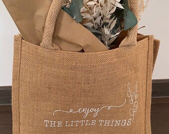 Jute bag Enjoy the Little things