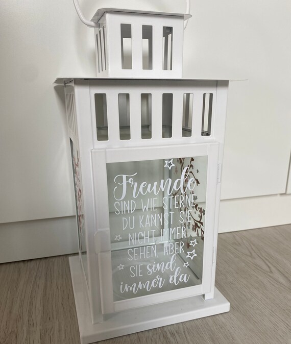 Personalisierte Laterne Freunde sind wie Sterne Etsy.de