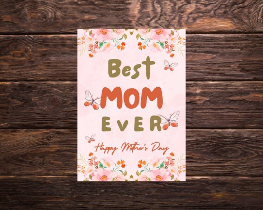 Thoughtful Mothers Day Card - Etsy