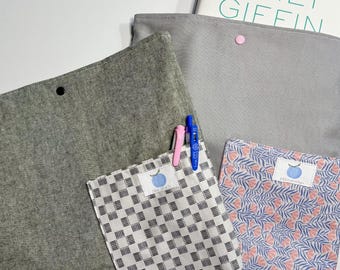 Fabric Book Sleeve | Padded Book Protector | Fits Most Paperbacks & Hardcovers | Handmade Reading Accessory | Gift for Book Lovers