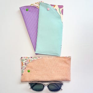 Eyeglasses Case | Soft Fabric Sunglasses Pouch | Lightweight & Travel Friendly