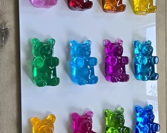 Exclusive Gummy Bear Sculpture Wall Art