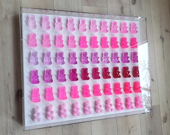 Vibrant Wall Decor, Modern Pop Art for Kitchen & Nursery, Unique Candy Art for Retail,  Hospitality, Commercial Art