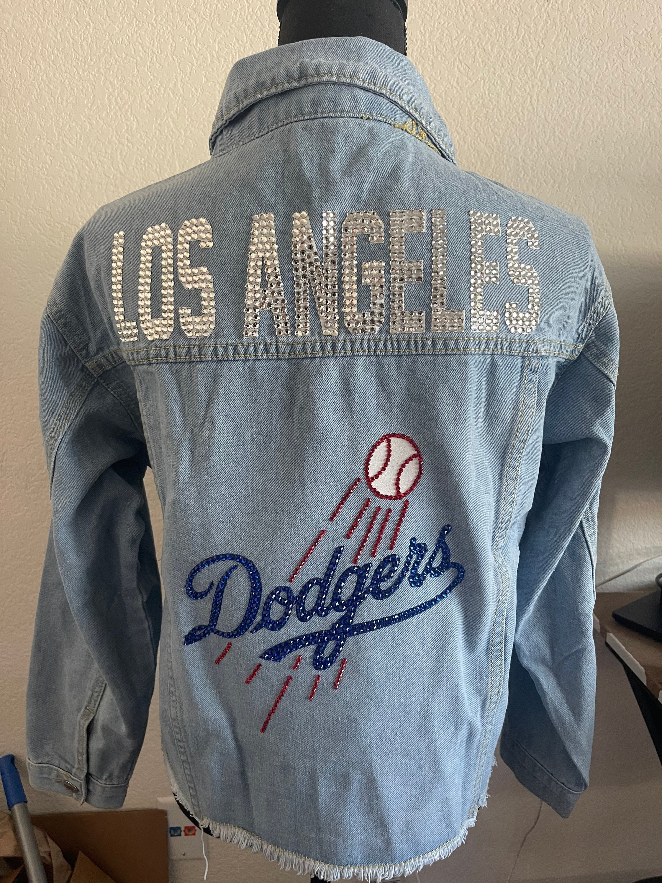 Los Angeles Dodgers MLB Womens Denim Days Jacket