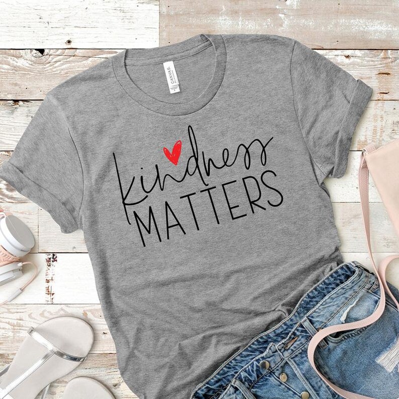 kindness matters tee shirt