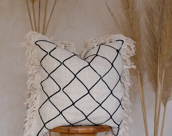 Organic Cotton Cushion Cover - Ivy