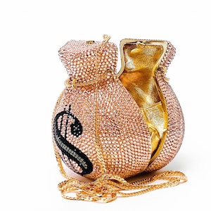 Money bag shaped purse hot sale