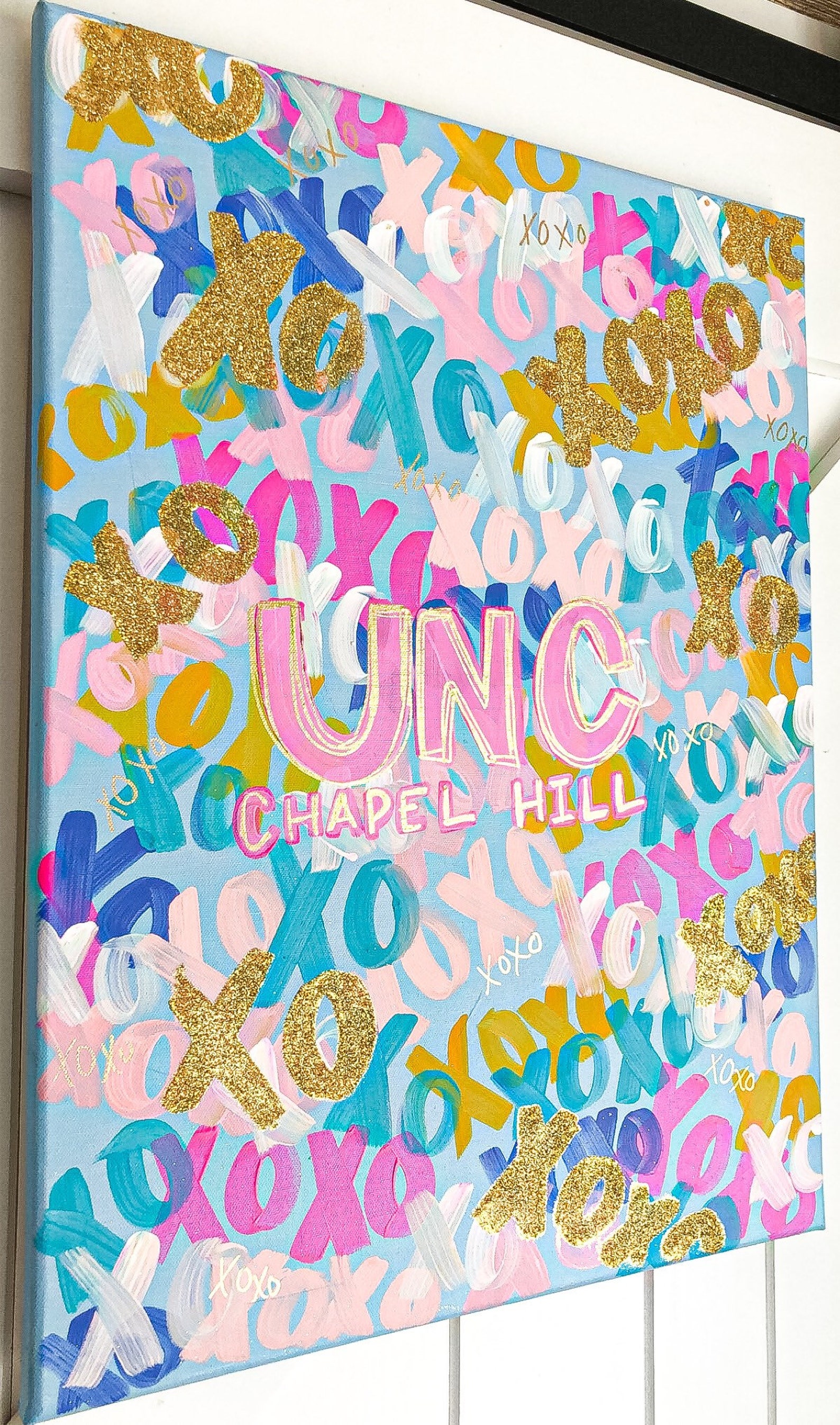 College XOXO Xoxo Painting Dorm Painting Dorm Decor Wall Etsy