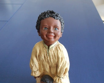 All God's Children, Olivia, African American Girl in Gown With Doll, New w/COA