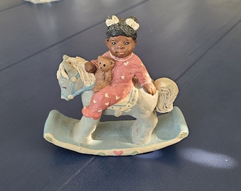 All God's Children, Sally, Little Girl Riding Rocking Horse