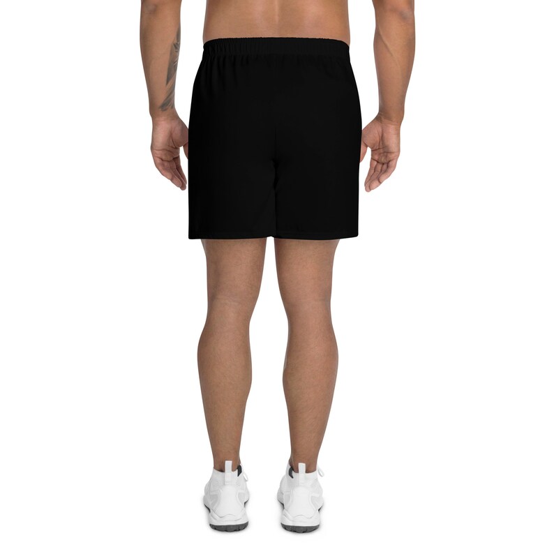 Biohazard Men's Recycled Athletic Shorts - White Black