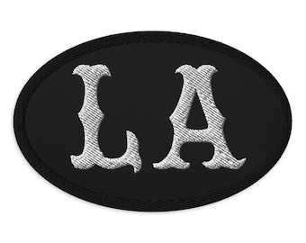 Cappello con toppa ricamata in stile vintage di Los Angeles, stile retrò – Cappellino da baseball storico di Los Angeles