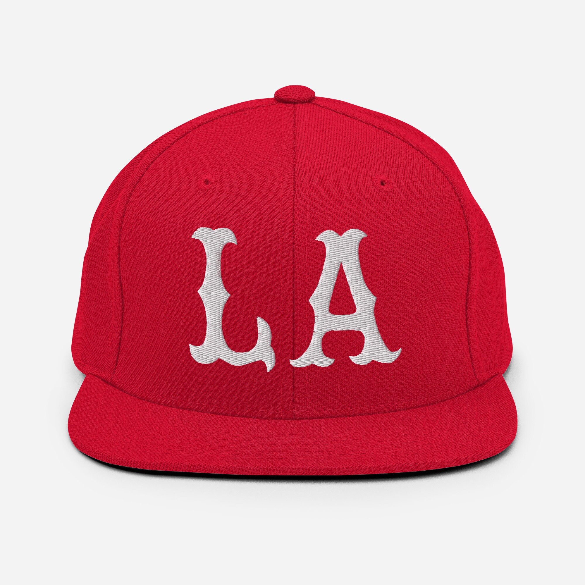 LA Vintage Style Snapback Hat – Los Angeles White  display picture 2