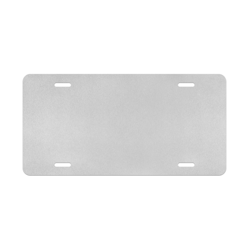 Jesus Is Lord Vanity License Plate – Bold Black & White Christian Car Tag Message
