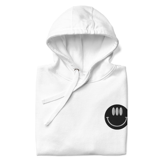 3 eyed smiley face hoodie hotsell
