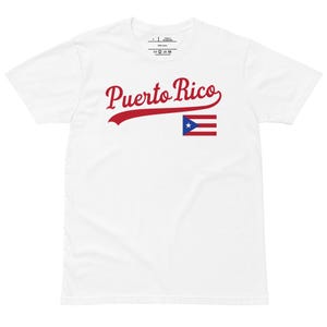 Puerto Rico Retro Baseball T-Shirt – Unisex Premium Tee with Vintage Team Graphic for Island Heritage Pride