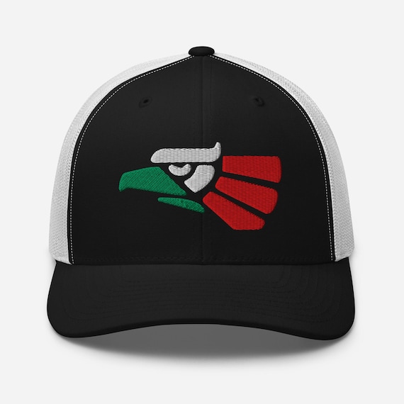 Aztec Eagle Trucker Cap Embroidered - Mexican National Pride  display picture 1