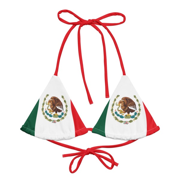 Mexico Recycled String Bikini Top