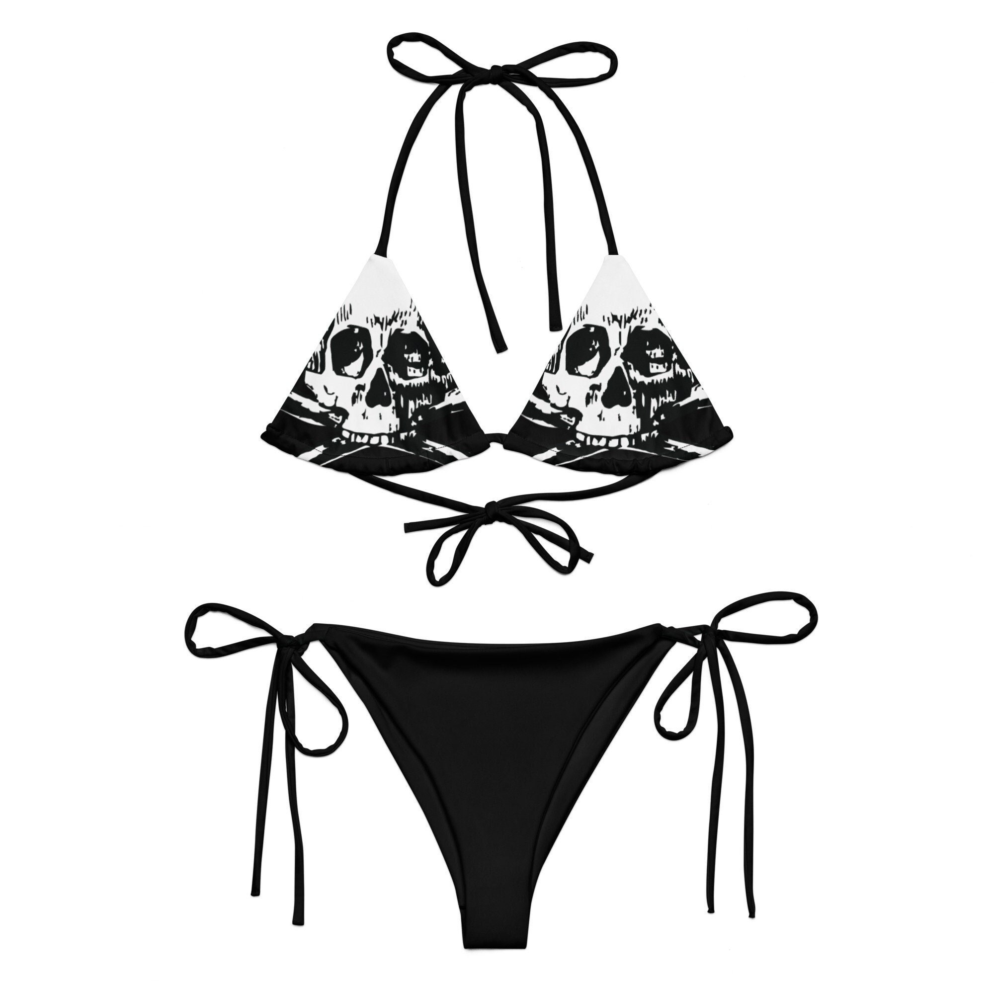 Black Metal Thick 1 Hook Set For Bathing Suit Swimsuit & Other