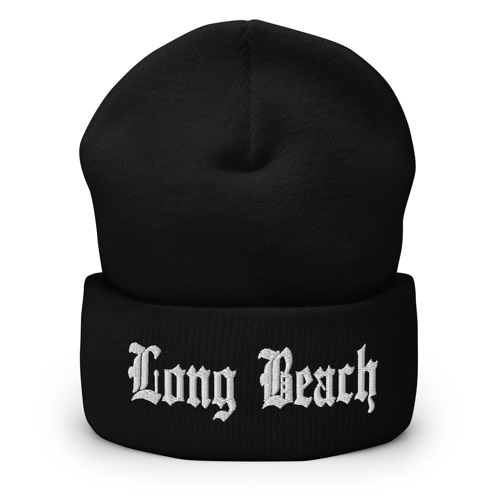 Custom Old English Text Beanie