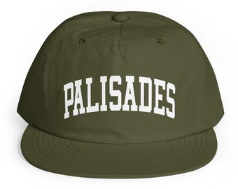 Palisades Printed Surf Cap – Retro Collegiate Quick-Dry Snapback Hat