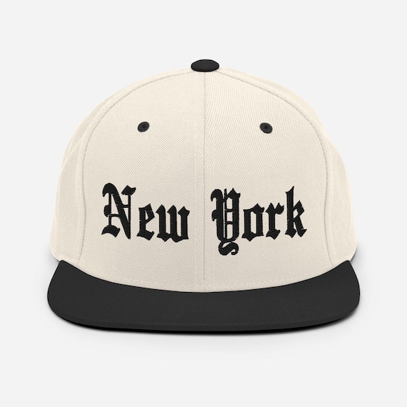 New York City Snapback Hat Old English Embroidered – Vintage  display picture 2