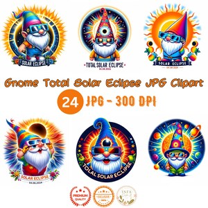Gnome éclipse solaire totale JPG clipart, éclipse totale de soleil de l'Amérique, éclipse solaire totale de l'Amérique, éclipse solaire de l'Amérique, usage Commercial