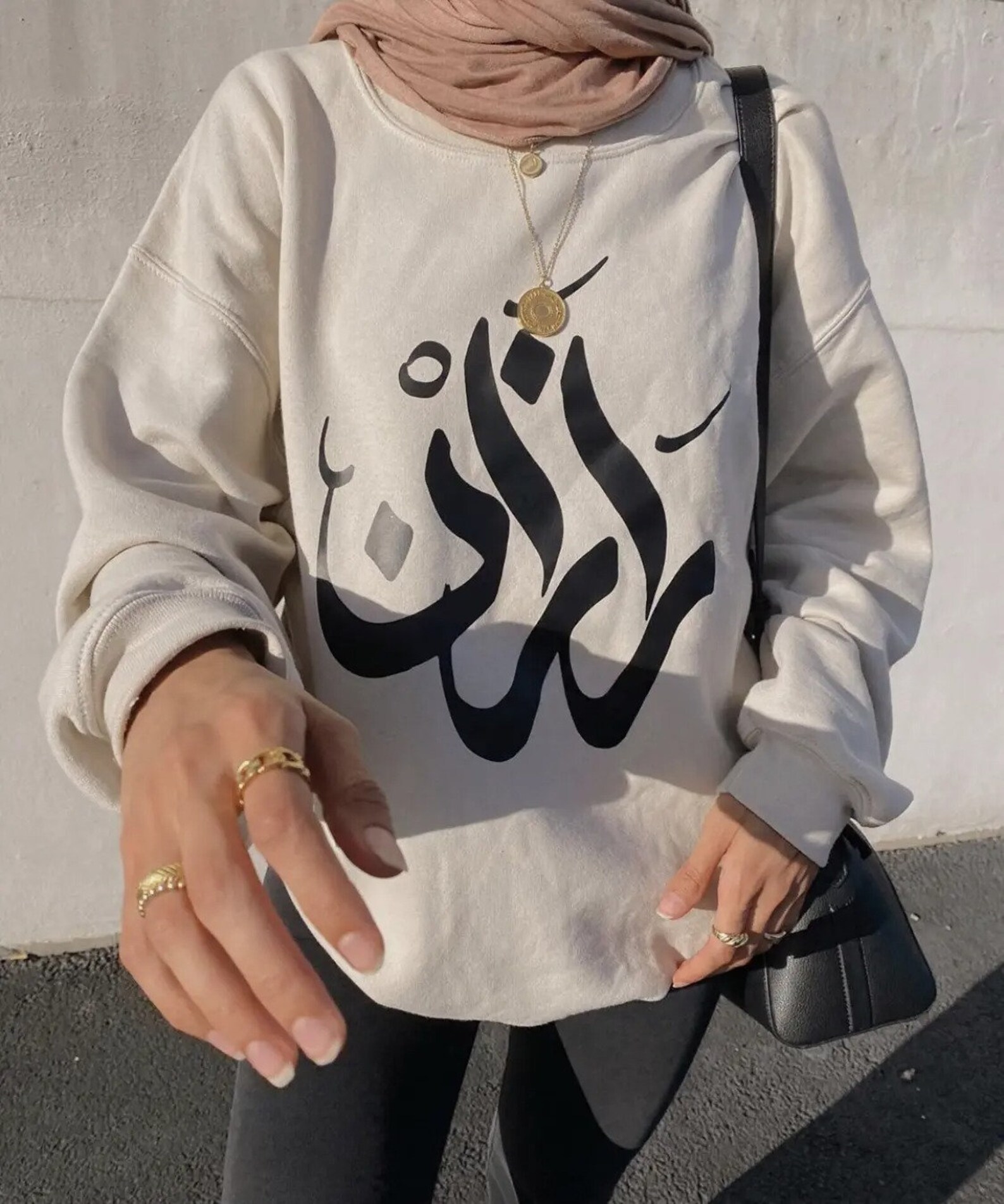 personalised arabic jumper