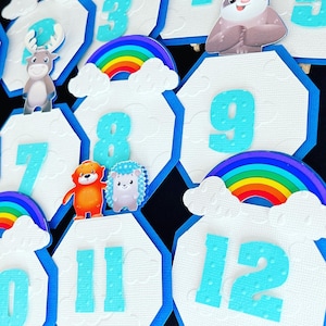 Baby Photo Monthly Milestone Banner