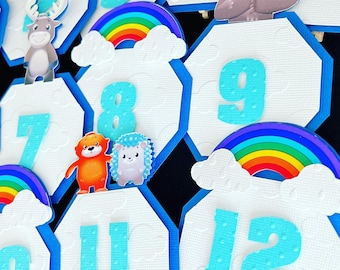 Baby Photo Monthly Milestone Banner