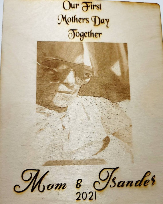 Engraved Wood Photo, Engraved Photo On Wood, Custom Wood Photo, Wood Anniversary Photo, Wood Portrait, Custom Wood Engraved Photo