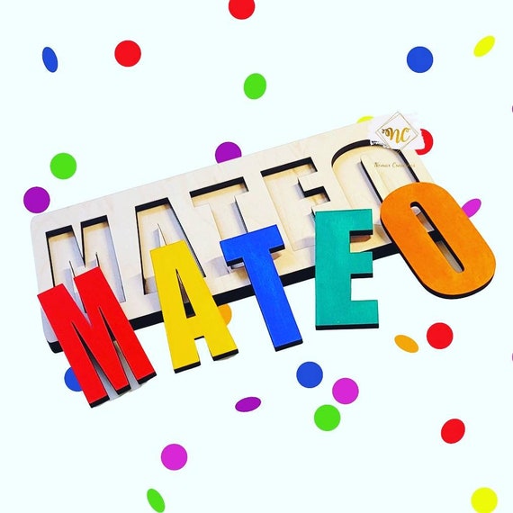 Personalized Wooden Name Puzzle For Kids/ Toddler Toys | Baby Girl Gifts | Gift for Kids | Baby First Christmas Present | Birthday Gifts