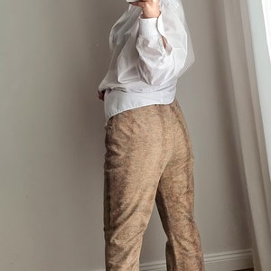 Escada Hose / Escada / Escada Hose / Designerhose / Escada Alligator Print Hose / Animal Print Hose / Animal Print / Sommerhose