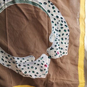 Cartier Silk Scarf / Cartier Scarf / Cartier / Must de Cartier / Puma Silk Scarf / Cartier Puma Scarf / Panther Scarf / Cartier Must Line