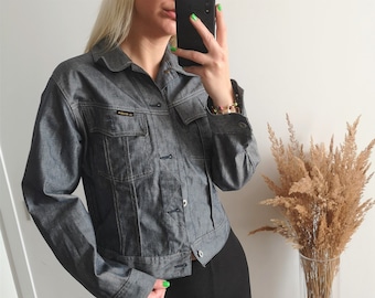 G-STAR Denim Jacket / Denim Blazer / Gray Denim Jacket / G-star denim / Jean Blazer / Y2k Jacket / Western Jacket / 90's Denim Jacket