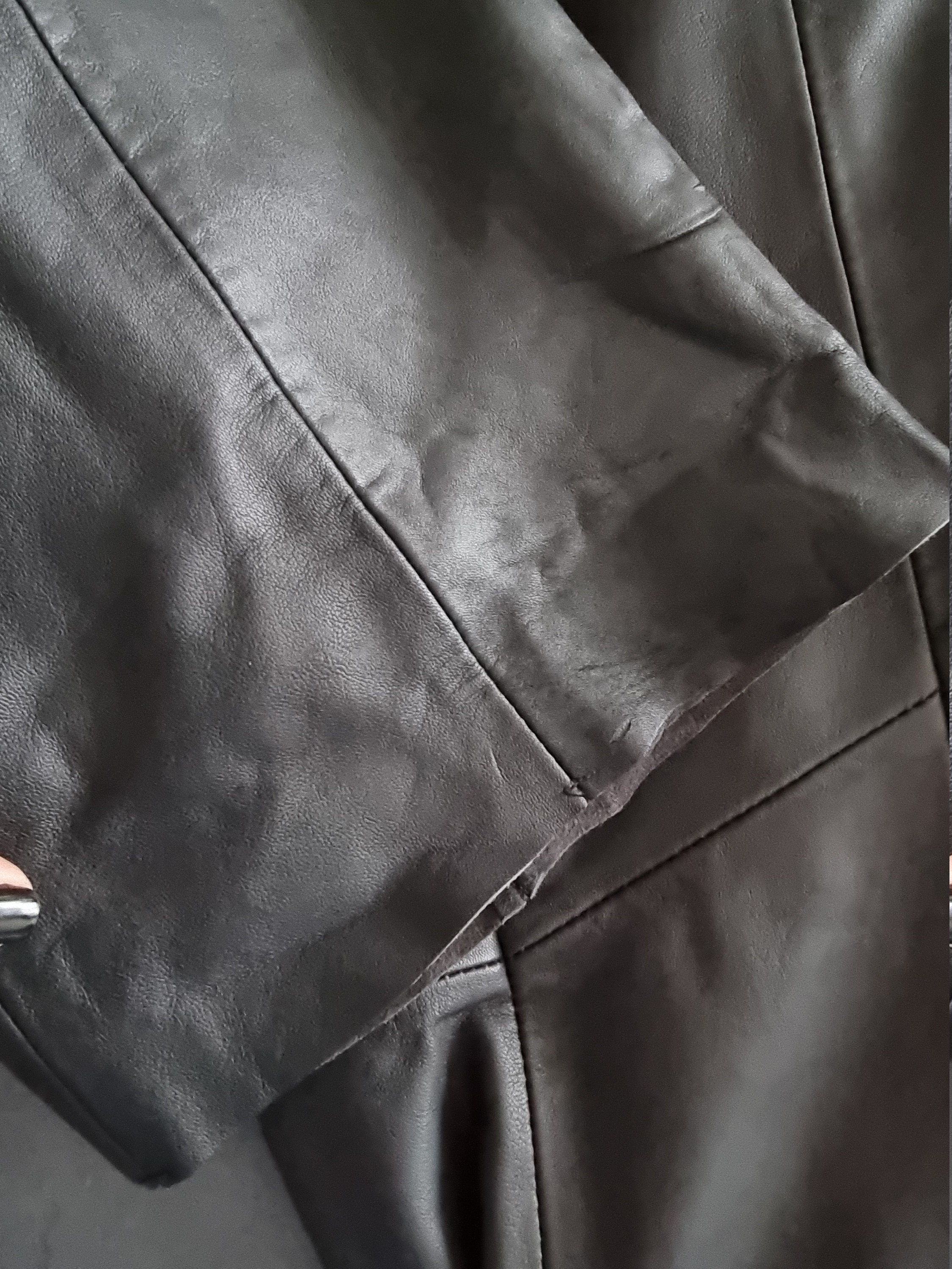 90's Leather Pants / Real Leather Pants / Black Leather - Etsy